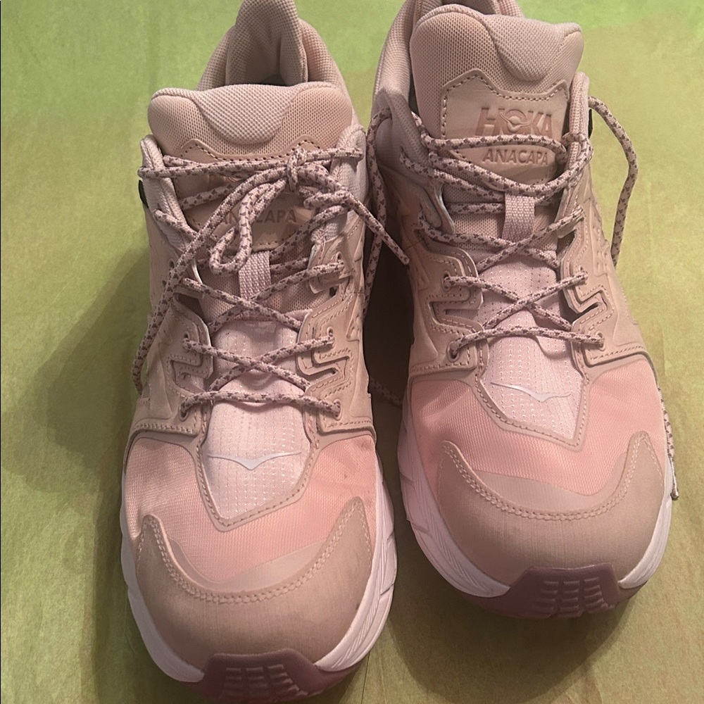 Hoka Anacapa Women’s Blush Pink Trail Shoes